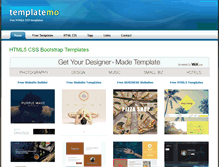 Tablet Screenshot of cdn.templatemo.com